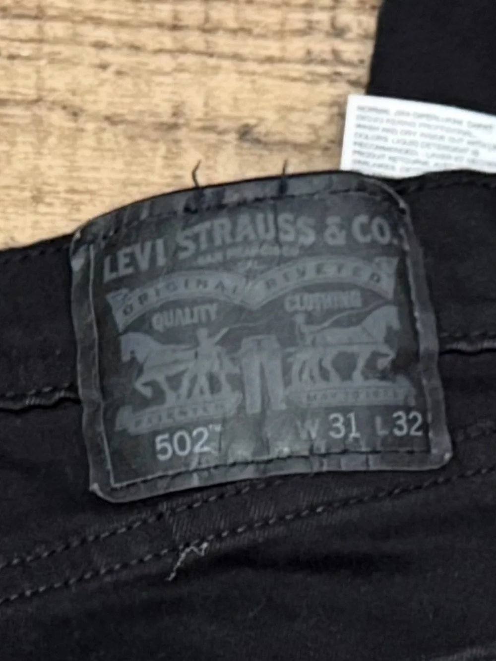 Men's Levi’s Black Slim Fit Jeans